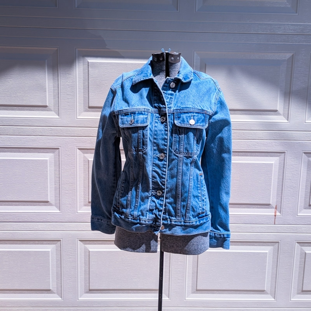 Abercrombie & Fitch Blue Jean Jacket Classic Style